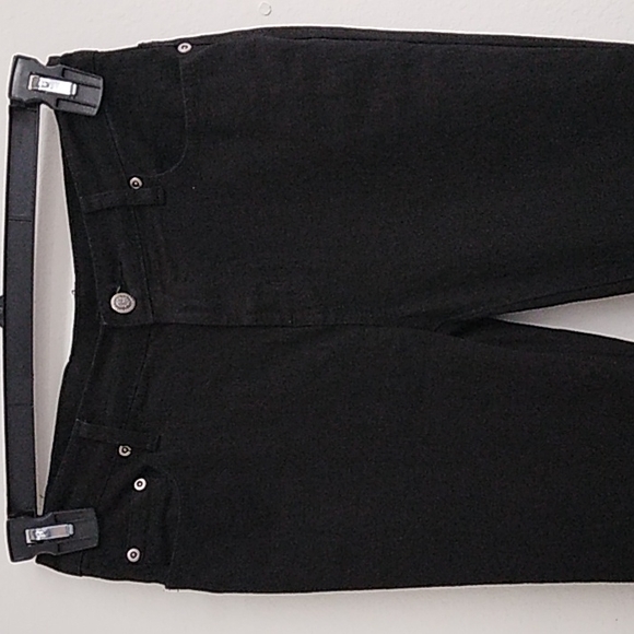 DG2, Diane Gilman, black Jeans, Sz 4P - Picture 2 of 4